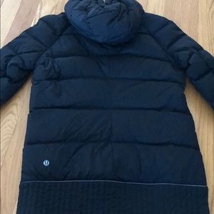 Lululemon down double zip pullover